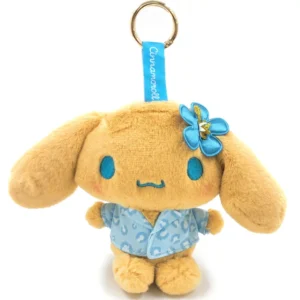 Sanrio 玉桂狗曬黑粉藍衣服公仔掛飾