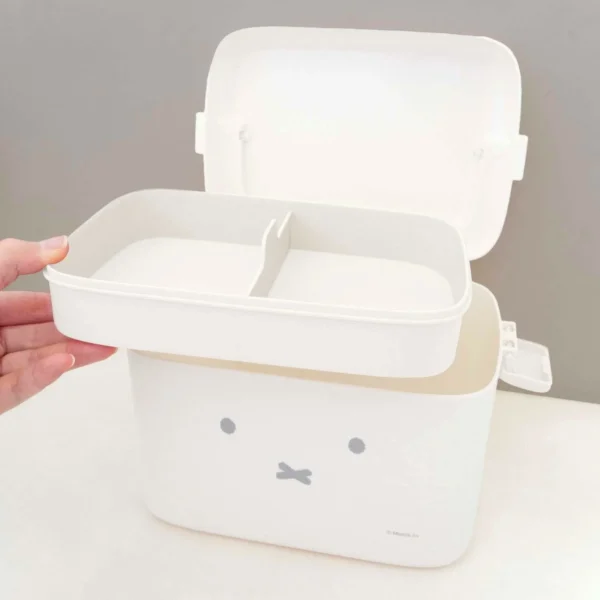 Miffy白色手提收納箱