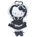 Sanrio Hello Kitty 時尚系列黑色蘿莉塔公仔掛飾