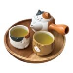 貓造型陶瓷茶壺