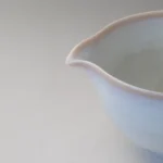 日本製 美濃燒 春風 片口抹茶碗 - 片口