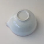 日本製 美濃燒 春風 片口抹茶碗 - bottom