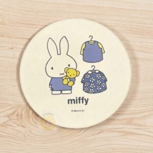 Miffy 藍色洋裝系列吸水杯墊