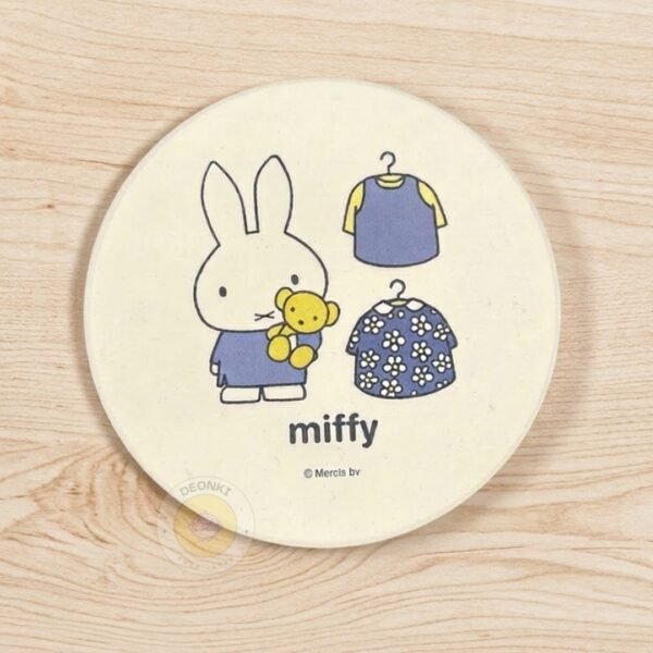 Miffy 藍色洋裝系列吸水杯墊