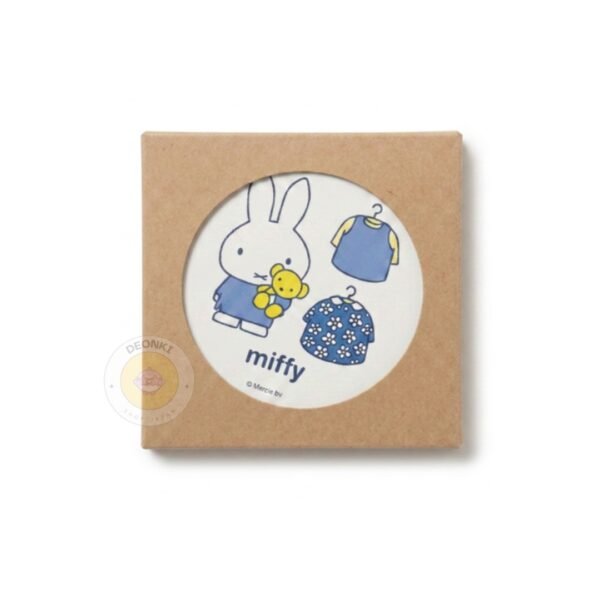 Miffy 藍色洋裝系列吸水杯墊