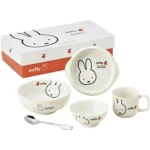 Miffy Apple 日本製兒童餐具5件套裝