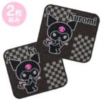日本製造 Kuromi 汽車後座地毯2塊套裝
