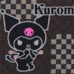 日本製造 Kuromi 汽車後座地毯2塊套裝