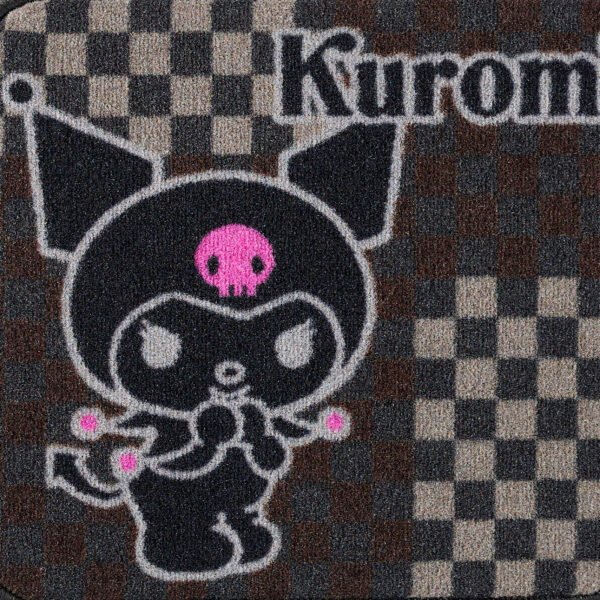 日本製造 Kuromi 汽車後座地毯2塊套裝