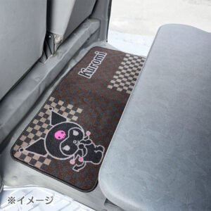 日本製造 Kuromi 汽車後座長地毯