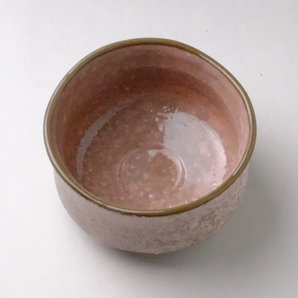 日本製 美濃燒 櫻之雪原 抹茶碗