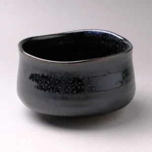 日本製 美濃燒 油滴天目 抹茶碗