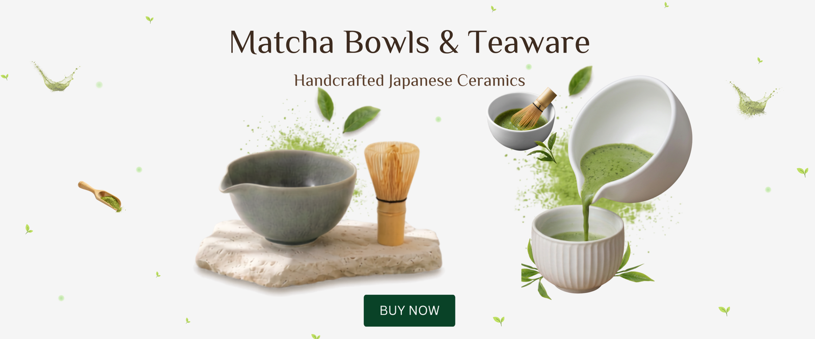 Deonki Slider 1920 x 800 - Hero Banner - Matcha Bowls &amp; Teaware Collection - Chi