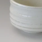 日本製 美濃燒 白萩抹茶碗