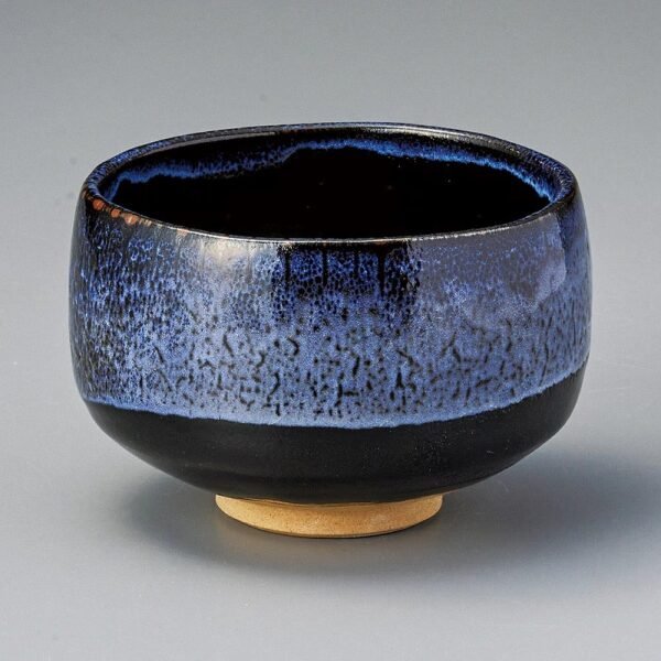 日本製 美濃燒深海抹茶碗