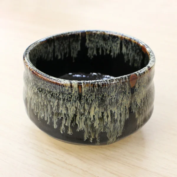 美濃燒 柚子天目抹茶碗