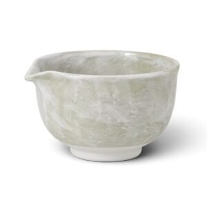 日本製 美濃燒 綠志野片口抹茶碗