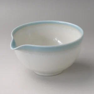 日本製 美濃燒 涼風片口抹茶碗