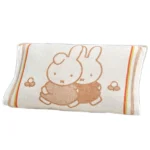 nishikawa-miffy-stretchy-towel-pillow-case - brown colour