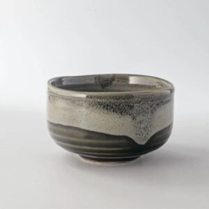 日本製 美濃燒 景彩 宇治川綠釉抹茶碗 | 11.7cm / 450ml