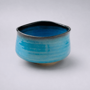 日本製 美濃燒 淵卷青貫入抹茶碗 | 12.3cm